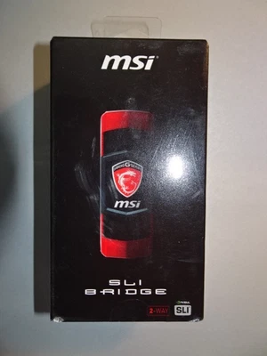 MSI 2-Way SLI Bridge L - NVIDIA GeForce GTX Compatible Gaming Series NEW - Image 1 of 4