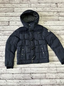 Moncler Jacket Kids Boys Size 140 Wool Dark Blue Full Zip - Picture 1 of 15