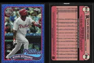 2024 Update 1989 Topps Chrome Silver Pack Blue Refractor /150 Ryan Howard - Bild 1 von 1
