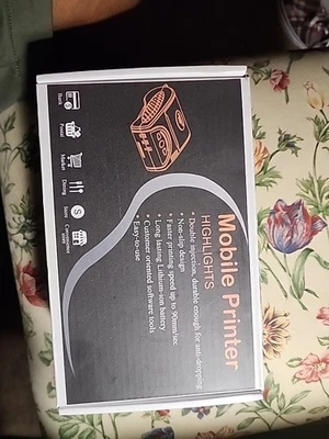 MUNBYN POS Receipt Printer Android Bluetooth Mobile Wireless 58mm IMP001 Series - Image 1 of 3