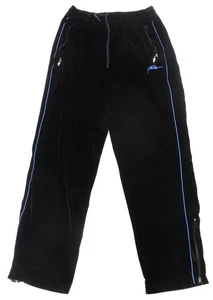 Rare Vintage FUBU APPAREL Striped Velour Joggers Track Pants 90s Y2K Black Blue 2XL - Bild 1 von 8