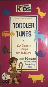 Toddler Tunes 25 Classic Songs VHS-TESTED-RARE VINTAGE COLLECTIBLE-SHIPS N 24HRS - Picture 1 of 12