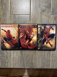 Tobey Maguire Spider Man 1 2 3 DVD Complete 3 Movies From Marvel PG-13 Region 1 - Bild 1 von 20