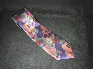 Vintage Disney The Tie Works Mickey Mouse Tie Balancine - Picture 1 of 5