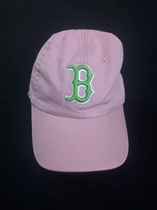 Gorra de béisbol Boston Red Sox para mujer, rosa, día de San Patricio, ajustable - Imagen 1 de 4