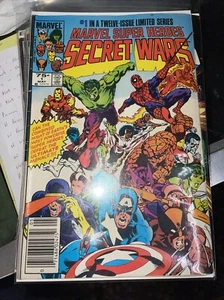 Marvel Super-Heroes Secret Wars 1-12 Complete Set (Marvel Comics 1984) FN To VF - Picture 1 of 15