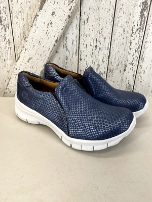 Zapatos sin cordones Nurse Mates Pillowtop azul metálico talla 7 Foto 1 de 4