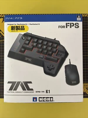 Tactical Assault Commander Key Pad Type K1 for PS4/PS3/PC Hori Japan Brand New - Image 1 of 4