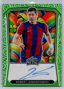 Robert Lewandowski Auto Rainbow #3/3 2024 Hoja Día de San Patricio - Imagen 1 de 2