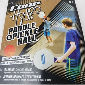 COOP Hydro Paddle Pickle Ball Game Play Set 2 Paddles & 1 Ball - Picture 1 of 8