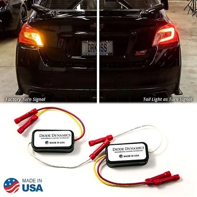 Hágalo usted mismo LED cola como luz de giro intermitente lámpara relé módulo kit diodo dinámico Foto 1 de 4