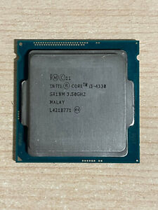 Intel Processor  i3-4330 3.50GHz 4MB Cache Dual SR1NM Socket LGA1150 CPU