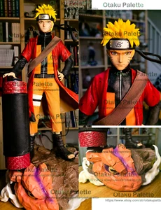 Naruto Uzumaki Figure Sage Mode 42 cm Anime Statue GK 1/6 Scale Matte Finish HQ - Picture 1 of 10