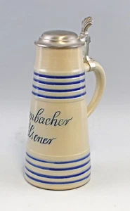 9148010-d Großer Westerwälder Bierkrug "Crombacher Pilsener" H35cm - Picture 1 of 2