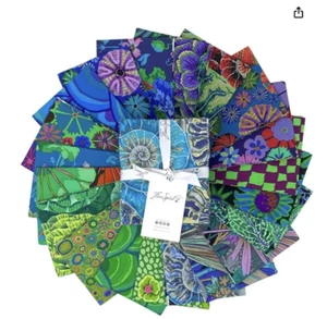 Kaffe Fassett August 2024 Cool Fat Quarter Konvolut 20 Stück - Bild 1 von 2