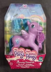 Neu! My little Pony Pegasus Morning Monarch G3 2006 zweisprachig französische Variante - Bild 1 von 6