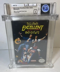 Bill & Ted's Excellent Video Game Adventure Nintendo NES Wata 9.2 A SEALED - Picture 1 of 6