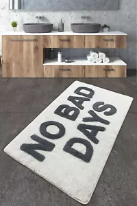 Badematte 120x70 cm Badteppich Teppich Badezimmer Rutschfest Rechteckig - Bild 1 von 1