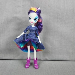 My Little Pony Equestria Girls Rarity Doll With Outfit and Boots 9" Tall Rainbow - Picture 1 of 11