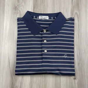 Peter Millar Summer Comfort Polo Shirt Men’s Size XL SAND HILLS GOLF CLUB - Picture 1 of 11