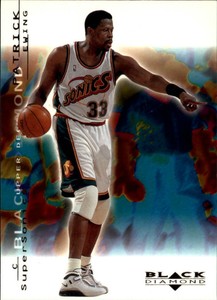 2000-01 Black Diamond Seattle Supersonics Basketball Card #77 Patrick Ewing   