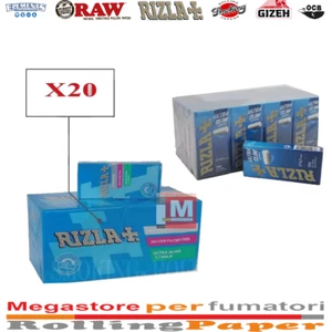 Rizla Filtri Ultra Slim 5,7 mm – 20 Bustine da 120 Filtri cadauna - Zdjęcie 1 z 1