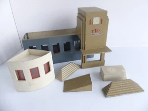 TRIX TTR HO MAQUETTE METAL PARTIE D'UNE GARE CREWE INCOMPLETE - Imagen 1 de 10