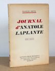 Journal d'Anatole Laplante François Hertel 1948 HOMMAGE
