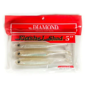 DIAMOND FLASH J-SHAD Realistischer 3D Minnow Finesse Rockfish Weichplastikköder #25 - Bild 1 von 5
