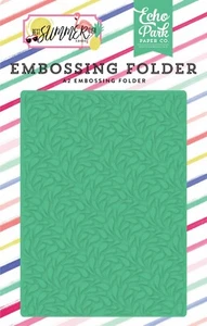 Echo Park Paper BEST SUMMER EVER A2 Embossing Folder - Summer Splash - Picture 1 of 1