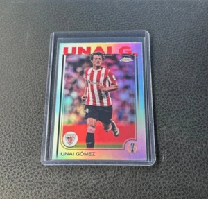 2024-25 Topps Chrome UEFA Unai Gomez Refractor - Picture 1 of 2