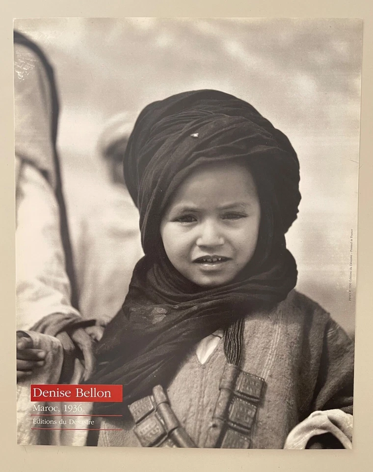 DENISE BELLON, 'MARRUECOS, 1936' AUTÉNTICA IMPRESIÓN ARTÍSTICA PEQUEÑA 1990 Foto 1 de 4