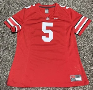 Nike Authentic Ohio State Nike Woman's Football Jersey Size Large Red #5 - Picture 1 of 3