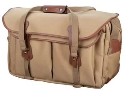 Billingham 555 Mk. II очень большой камеры / DSLR сумка - хаки холст с желтовато-коричневой отделкой - Изображение 1 из 4