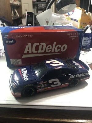 1997 #3 Dale Earnhardt AC Delco 1/24 Action Diecast Bank Suzuka Circuit - Image 1 of 4