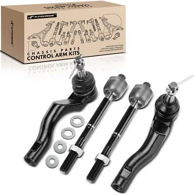 4Pcs Front Inner & Outer Tie Rod End for Lexus LS460 2009-2017 LS600h AWD Only - Image 1 of 4