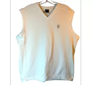 NIKE CHALECO DE COLECCIÓN GRANDE SUDADERA BLANCA Y2K cancha tenis diario F20206FET 141819 - Imagen 1 de 11