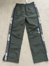Children's Place Army Green Pants Boy's Pull On Nylon Elastic Waistband -Size 14