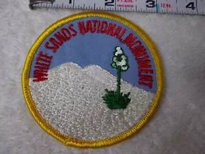 White Sands National Monument New Mexico Vest Jacket Patch - Imagen 1 de 2