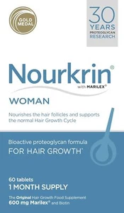 Nourkrin Woman Tablets 1 Month Supply, Multicoloured, 60 count - Picture 1 of 3