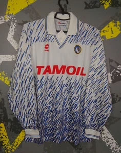 Atalanta Jersey 1991 1992 Away Long Sleeve MEDIUM Shirt Lotto ig93 - Picture 1 of 11