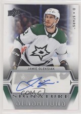 2019-20 Upper Deck Signature Sensations Jamie Oleksiak #SS-JO Auto