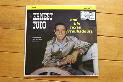 ERNEST TUBB AND HIS TEXAS TROUBADOURS LP 12" VINYL EXC VOCALION STEREO - Image 1 of 4