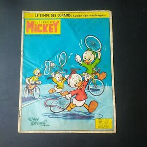 BD Bande Dessinée JOURNAL de MICKEY NOUVELLE SÉRIE No 581 Walt Disney 1963