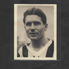 1951 Greiling Tobacco Soccer #117 Franz Islaker Rheydter SV Football Card