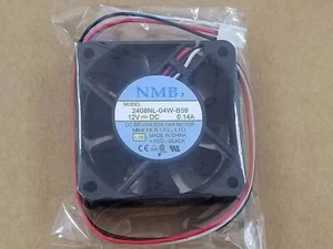 NMB 2408NL-04W-B59 fan 60*60*20mm 3wire 12V 0.14A - Picture 1 of 4