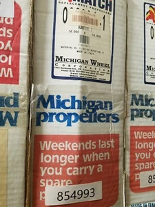 NEW OLD STOCK Michigan Wheel 082004-1 14 x 19 3 Blade RH Al Prop Volvo 854993 - Picture 1 of 1