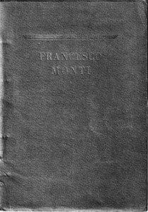 Raro libretto per i funerali del Capo Pilota Collaudatore Cav. Francesco Monti - Picture 1 of 11