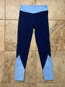 Athleta Girl Elevate High Rise Tight Size M 8-10 Blue Stretch Comfort Gym - Picture 1 of 11