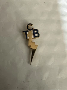 Vintage/ Elvis Presley/ TCB/ Anstecknadel/ Lightning Bolt/ Takin' Care Of Business - Bild 1 von 4